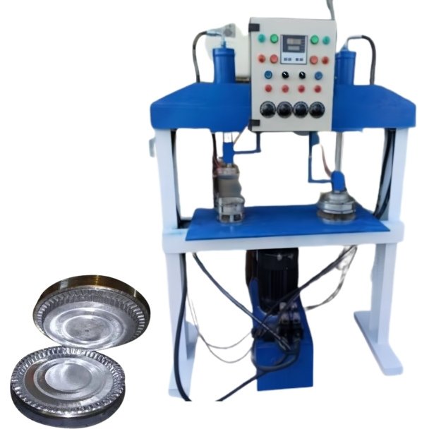 Semi Automatic Double Die Hydraulic Paper Plate Machine